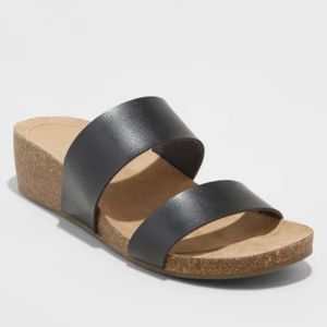 Universal Thread Kerryl Wedge Footbed Slide Sandal